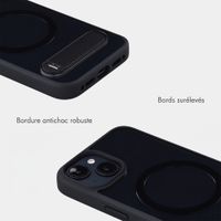 Accezz Coque arrière Hold avec MagSafe Apple iPhone 13 - Black