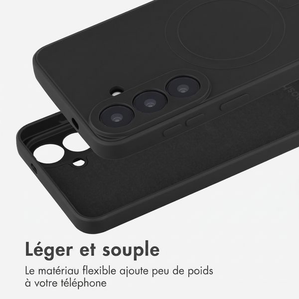 imoshion Coque Couleur avec MagSafe Samsung Galaxy S26 FE - Noir