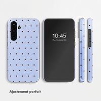 Selencia Coque arrière Vivid Samsung Galaxy S25 FE - Happy Dots Digital Sky
