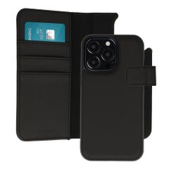 imoshion Étui portefeuille luxe 2-en-1 amovible Apple iPhone 13 Pro - Noir