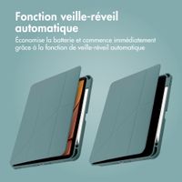 imoshion Coque tablette Origami Apple iPad Air 13 pouces (2026) M4 / (2025) M3 / (2024) M2 - Vert foncé