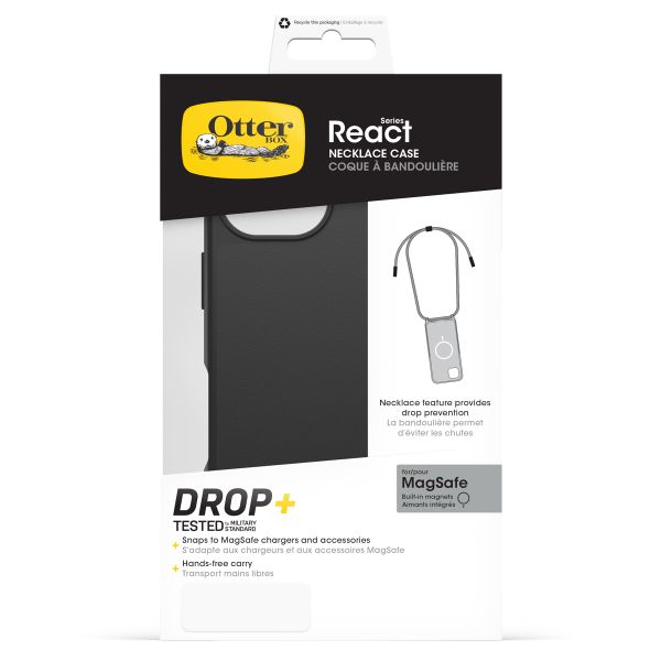 OtterBox Collier React MagSafe Apple iPhone 16 - Noir