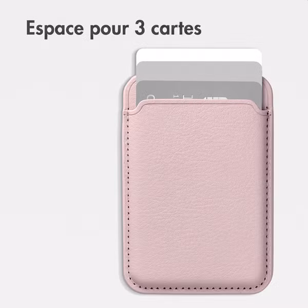 imoshion Porte-cartes magnétique - Compatible avec MagSafe - Rose