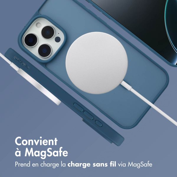 imoshion Coque Color Guard avec MagSafe Apple iPhone 16 Pro - Bleu foncé