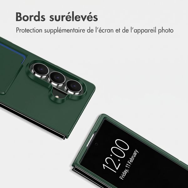 imoshion Backcover avec porte-cartes Samsung Galaxy Z Fold 8 Ultra - Vert foncé