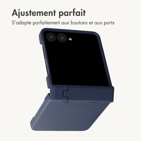 imoshion Color Backcover avec support Samsung Galaxy Z Flip 8 - Bleu foncé