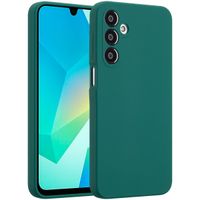 Accezz Coque Liquid Silicone Samsung Galaxy A16 - Vert foncé