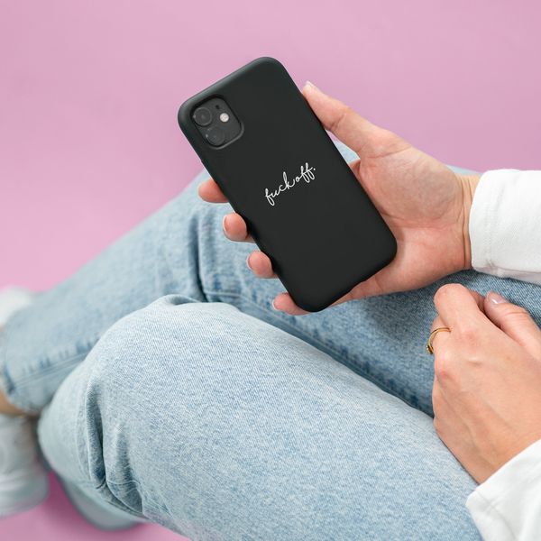 imoshion Coque Design Apple iPhone Xr - Fuck Off