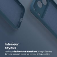 imoshion Coque Couleur avec MagSafe Apple iPhone 18 Pro / 17 Pro - Bleu foncé