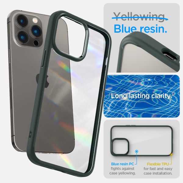 Spigen Coque Ultra Hybrid Apple iPhone 14 Pro Max - Vert