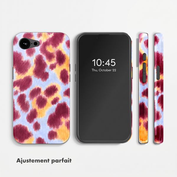Selencia Coque arrière Vivid avec MagSafe Apple iPhone 17e / 16e - Rebel Crush