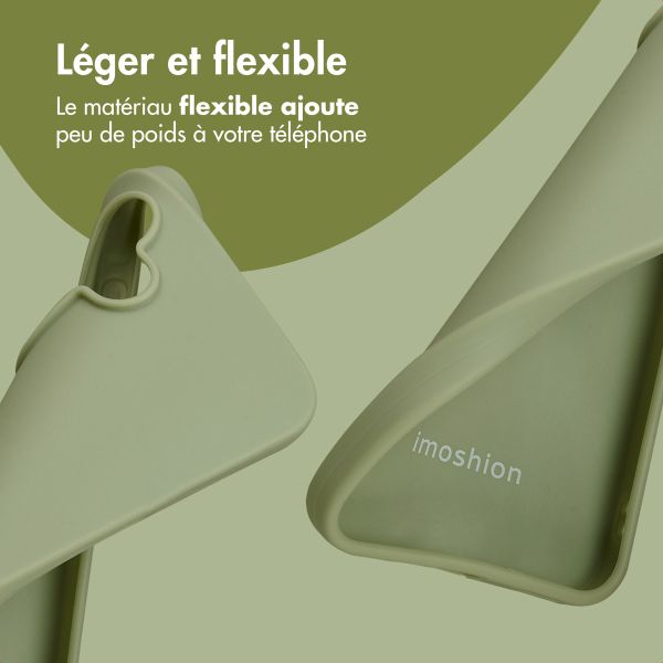 imoshion Coque Couleur Samsung Galaxy A17 (5G) / (4G) - Olive Green