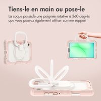 imoshion Coque tablette kidsproof Rugged Samsung Galaxy Tab A11 Plus / A9 Plus - Rose