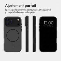 imoshion Coque arrière Color avec Thin MagSafe Ring Apple iPhone 18 Pro Max / 17 Pro Max - Noir