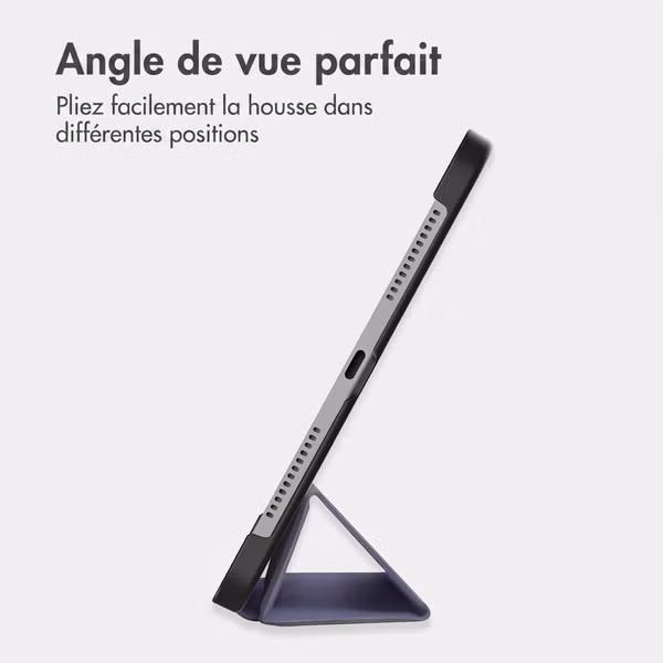 imoshion Coque tablette Trifold Lenovo Tab M11 - Bleu foncé