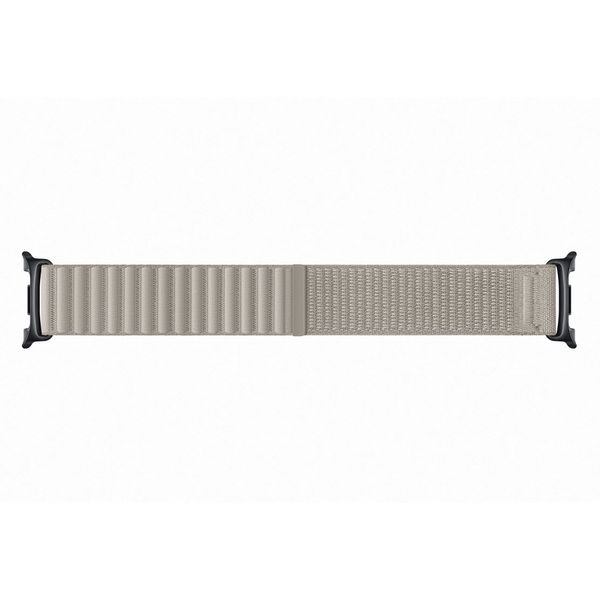 Samsung Bracelet en tissu original Samsung Galaxy Watch 9 (40/44mm) / Watch 8 (40/44mm) / Classic (46mm) - Taille M/L - Cream