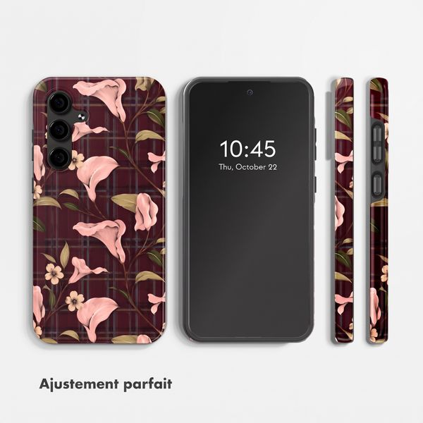 Selencia Coque arrière Vivid Samsung Galaxy S24 FE - Autumn Muse