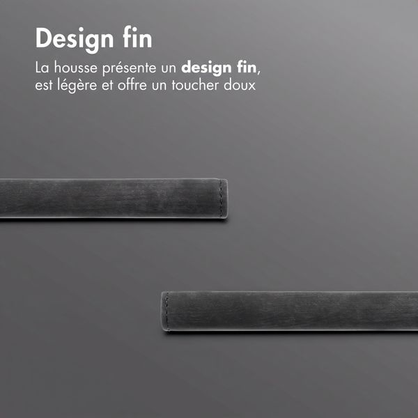 imoshion Étui de téléphone portefeuille Slim Oppo Reno 16 F - Noir