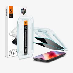 Spigen Protection d'écran en verre trempé GLAStR Privacy Applicator - lot de 2 Apple iPhone Air