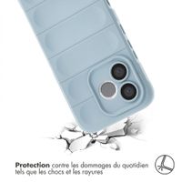 imoshion EasyGrip Backcover Honor 600 Lite - Bleu clair