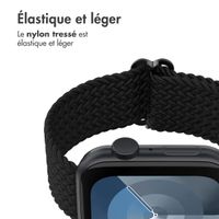imoshion Bracelet nylon tissé Apple Watch | 44/45/46/49 mm - Noir