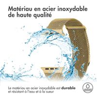 imoshion Bracelet magnétique milanais Apple Watch | 38/40/41/42 mm - Taille S - Doré