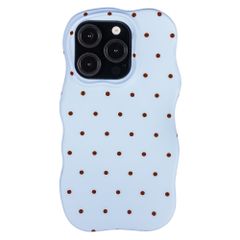 Selencia Coque arrière Vivid Wavy avec MagSafe Apple iPhone 15 Pro - Happy Dots Digital Sky