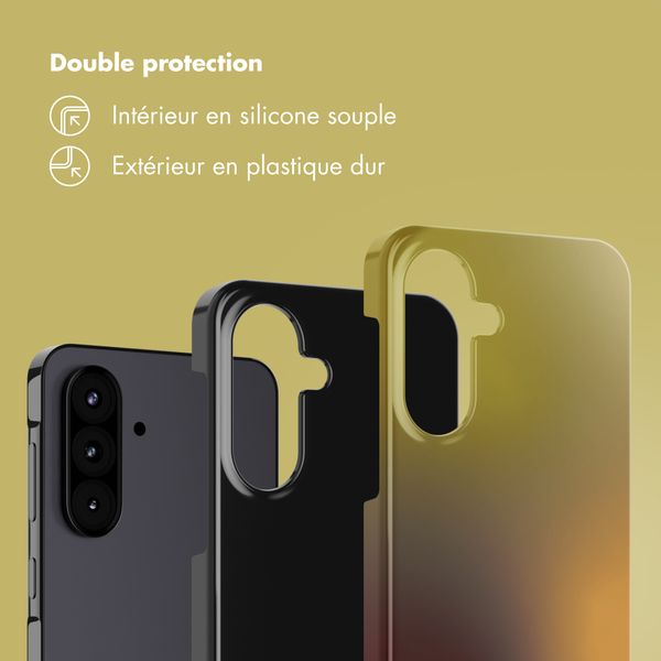 Selencia Coque arrière Vivid Samsung Galaxy A57 (5G) - Gradient Olive Dust