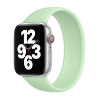 Apple 4 Pack Apple Bracelet Boucle unique en Silicone Apple Watch| 44/45/46/49 mm - Taille 9 - White / Canary Yellow / Storm Blue / Pistachio