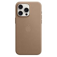 Apple Coque FineWoven MagSafe Apple iPhone 15 Pro Max - Taupe
