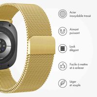imoshion Bracelet magnétique milanais Samsung Galaxy Watch Ultra (2024/2025) - Doré