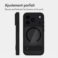 Accezz Coque arrière Hold avec MagSafe Apple iPhone 18 Pro / 17 Pro - Black