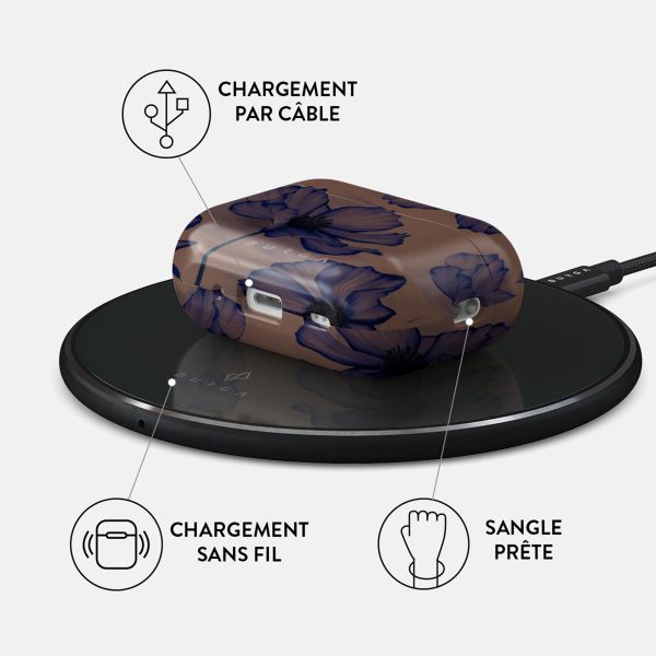 Burga Coque rigide Apple AirPods Pro 2 - Velvet Night