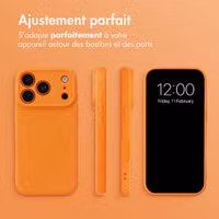 imoshion Coque Couleur avec MagSafe Apple iPhone 18 Pro / 17 Pro - Orange