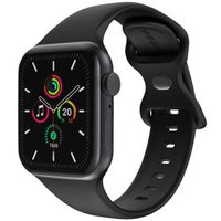 imoshion Bracelet en silicone⁺ Apple Watch | 44/45/46/49 mm - Taille M/L - Noir