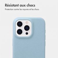 imoshion Coque arrière Texture Apple iPhone 16 Pro - Bleu clair