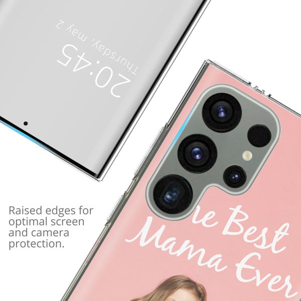 Concevez votre propre coque transparente Samsung Galaxy S24 Ultra - Transparent