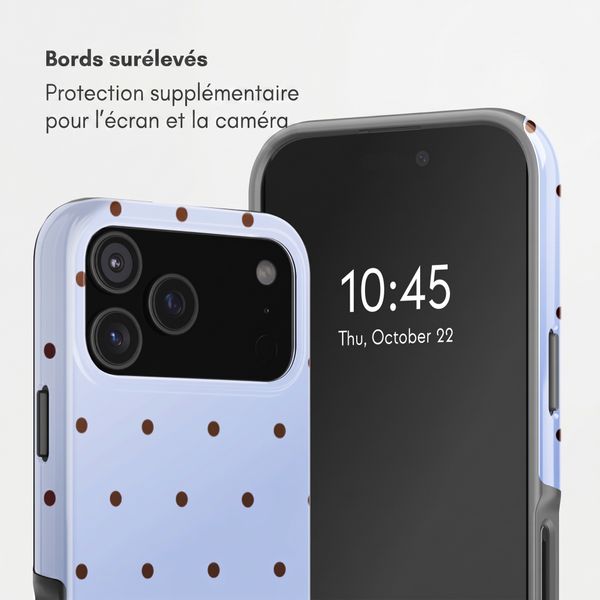 Selencia Coque arrière Vivid Apple iPhone 17 Pro Max - Happy Dots Digital Sky