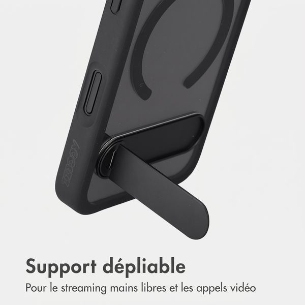 Accezz Coque arrière Hold avec MagSafe Apple iPhone 18 Pro / 17 Pro - Black