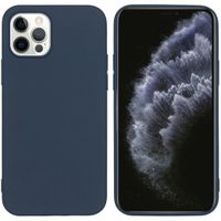 imoshion Coque Couleur Apple iPhone 12 (Pro) - Bleu foncé