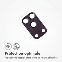 imoshion Protection Caméra en verre trempé 2 Pack pour l'Apple iPhone 18 Pro - Plum