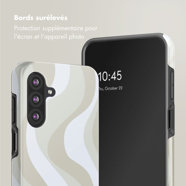 Selencia Coque arrière Vivid Samsung Galaxy A26 - Desert Waves Beige