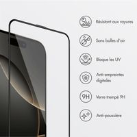 Accezz Protecteur d'écran en verre trempé + Applicateur Apple iPhone 16 Pro