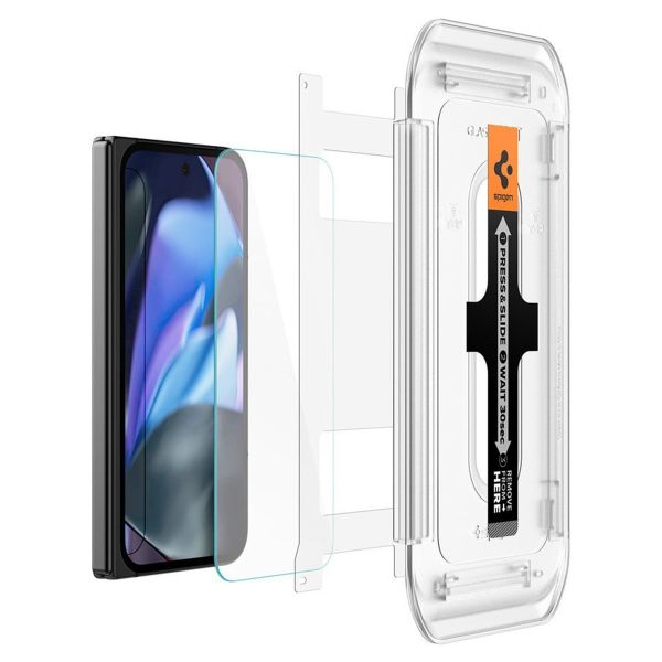 Spigen Protection d'écran en verre trempé GLAStR Fit 2 Paquets + Applicator Google Pixel 9 Pro Fold