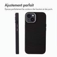 Accezz Coque arrière Mesh avec MagSafe Apple iPhone 14 / 13 - Noir