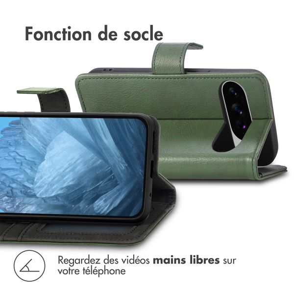 imoshion Étui de télephone portefeuille de luxe Google Pixel 10 Pro XL - Vert
