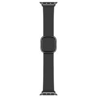 Apple Bracelet Leather Band Modern Buckle Apple Watch | 38/40/41/42 mm - Taille S - Noir
