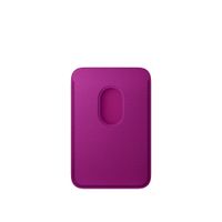 Apple FineWoven Wallet MagSafe avec la fonction 'Localiser' - Magenta