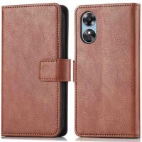 imoshion Étui de télephone portefeuille de luxe Oppo A17 - Marron