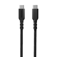 Fairphone Câble de recharge LongLife USB-C vers USB-C/USB-A - 240W - 2.5 mètres - Noir